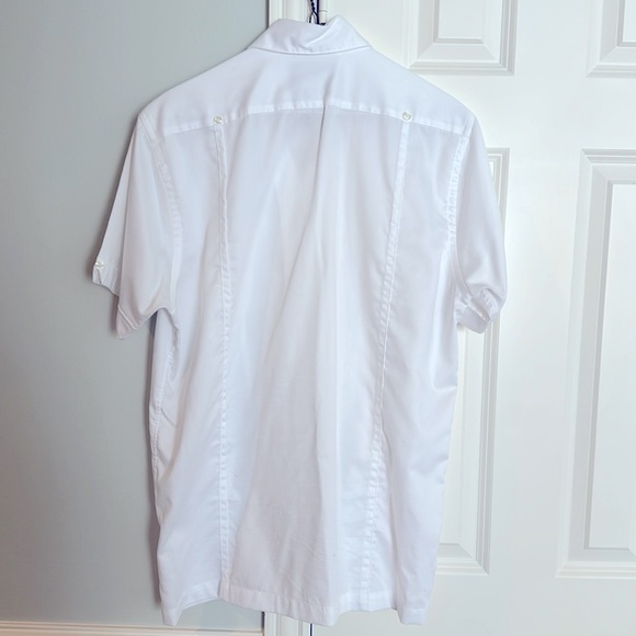 Men’s San Cristobal White Guayabera “Mexican Wedding Shirt” size medium - Picture 3 of 3
